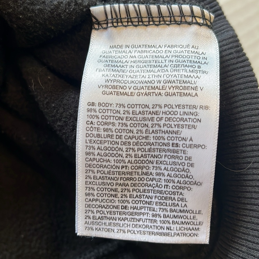 The North Face-XXL-Black- Hoodie-never stop exploring logo-hooded sweatshirt. - Picture 12 of 16